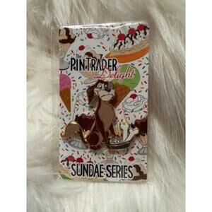 Pin Trader Delight Sundae Series LE 200  Lady & Tramp Toughy